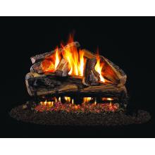 Rugged Split Oak Peterson Real Fyre Vented Log Set