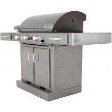 TEC Sterling G3000 FR Infrared Gas Grill On Cabinet Side View