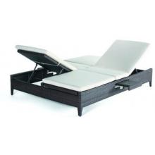 Domus Ventures Lecce Double Lounge Without Wheels Without Alu Caps With Cushion - 660117 610385