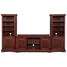 Home Styles Lafayette 3 Piece Entertainment Unit - Cherry - 5537-34