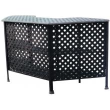 Darlee 82 Inch Party Bar - Antique Bronze