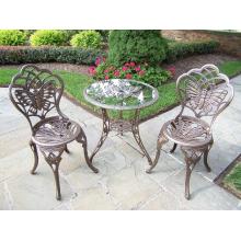 Oakland Living Butterfly 3 Piece Bistro Set