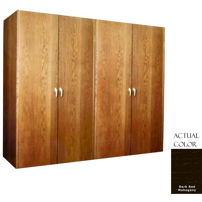 Vinotemp VINO-1400-DRM 880 Bottle Wine Cellar With Two Cooling Units - Dark Red Mahogany