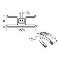 Stainless Steel H Twin, Centered, 1.25 Inch Offset Burner 10502-75062