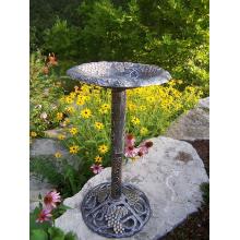 Oakland Living Vineyard Bird Bath - Antique Pewter