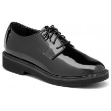 Rocky Mens Professional Dress High Gloss Oxford Shoes - Black - Size 4 - Medium
