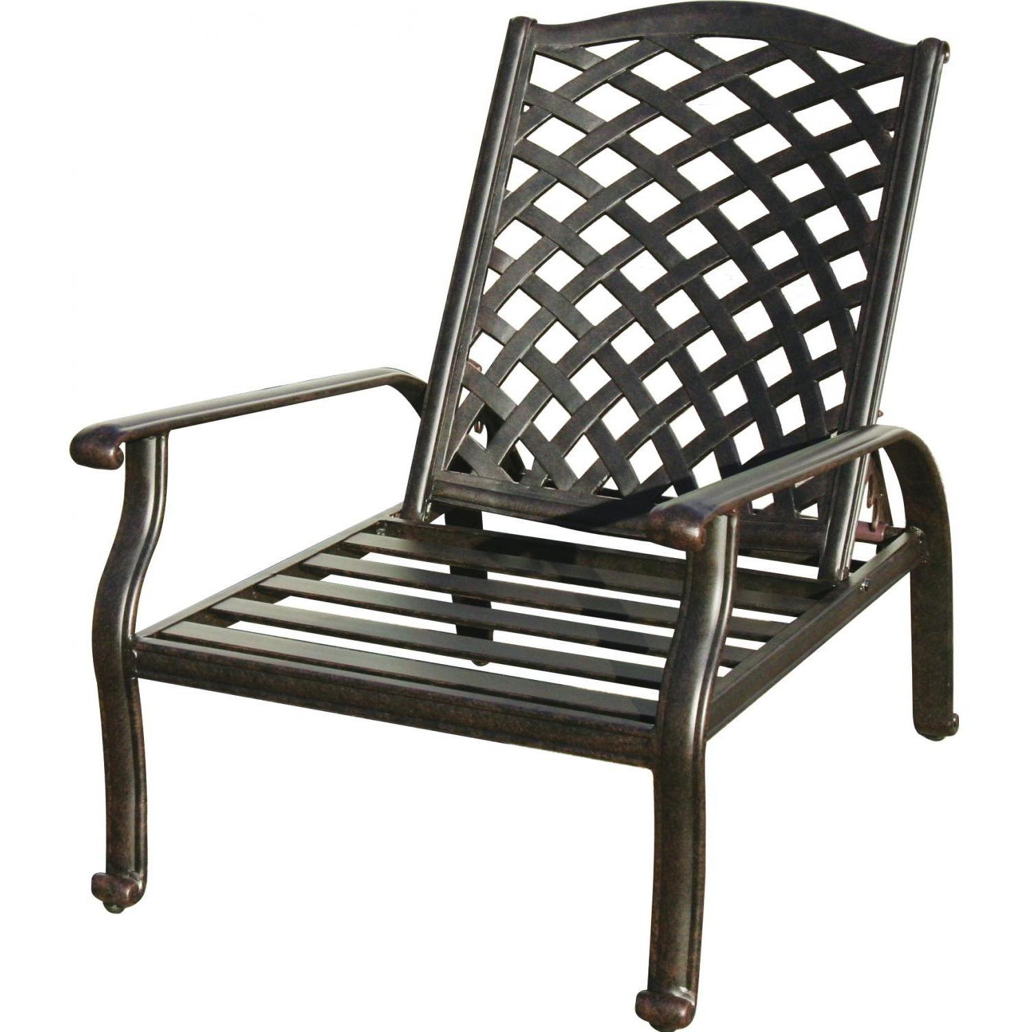 Easy Shop 43 Natural Teak Outdoor Patio Salisbury Reclining Folding Chair