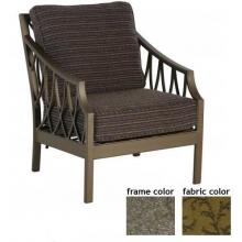 Tanjor Aluminum Deep Seating Lounge Chair With Scavo Bronze Frame And B0825 Fabric