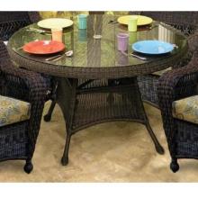 North Cape International Port Royal Wicker Dining Table