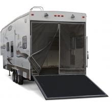 Classic Accessories Toy Hauler Screen - Black/Grey - Rip-and-Grip