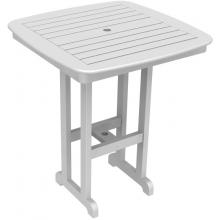 Poly-Wood Nautical Recycled Plastic Wood Bar Table