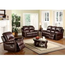 Abbyson Living Broadway Reclining Italian Leather Sofa And Chair Set - CH-8811-BRG-3/1