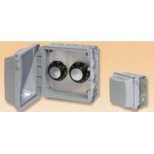 120V Double Input Regulators Stainless Steel Plate Deep Gang Box And Waterproof Cover