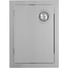 BBQ Guys Portofino Series 14 Inch Left-Hinged Single Access Door -  Front View 