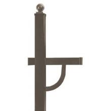 Keystone Series Deluxe Mailbox Post - Bronze
