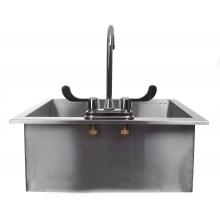 Outdoor Kitchen Drop In Deep Well Sink Faucet Attachment