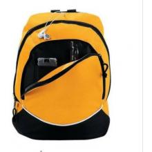Augusta Tri-Color Large Backpack Gold/Black