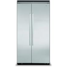 Viking DDSB542 24.0 Cu. Ft. Capacity Designer Series Built In Side By Side Refrigerator - Stainless Steel
