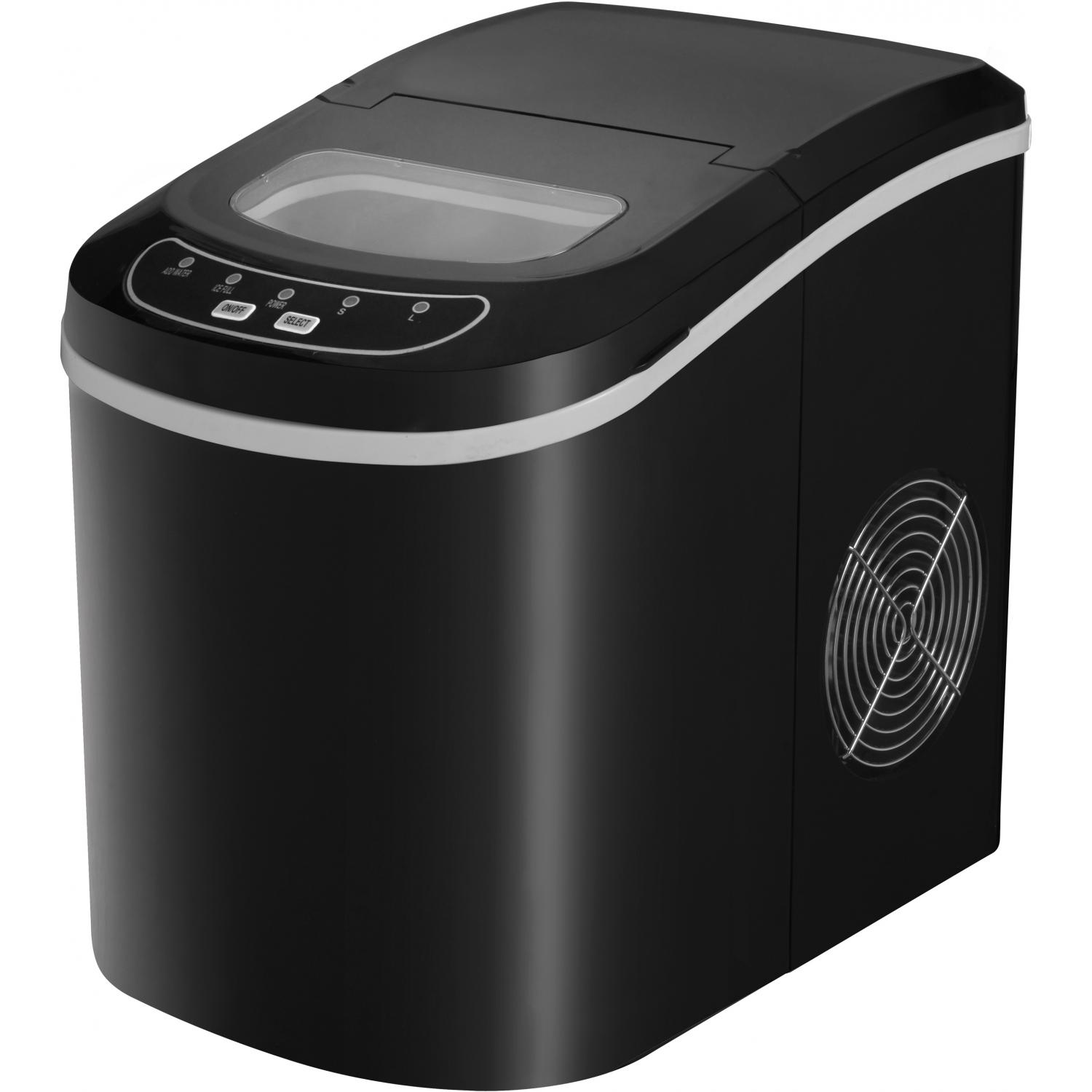 Sunpentown IM-121B Portable Ice Maker - Black