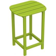 Poly-Wood Recycled Plastic Wood South Beach Adirondack Counter End Table - 15 Inch Square