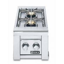 Lynx Double Cart Mounted Propane Gas Side Burner LCB2-2-LP