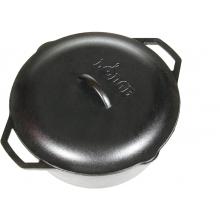 Lodge Dutch Ovens With Loop Handles 7 Quart Seasoned Cast Iron Dutch Oven - L10DOL3