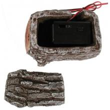 Rasmussen Ceramic Log House for SE and RE Remote Receivers