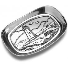 Wilton Armetale Lighthouse Bread Tray/Polished/bx - 424544