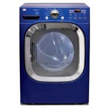LG Dryers 7.4 Cu. Ft. Ultra Capacity Steam Electric Dryer, Blue - DLEX2801L