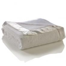 Elegant Baby Microfiber Blanket - White