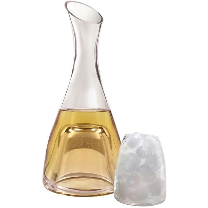Vinotemp EP-DECAN001 Epicureanist Wine Chilling Decanter With Ice Cup