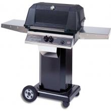 MHP Gas Grills WNK4DD Natural Gas Grill W/ SearMagic Grids On Black Cart