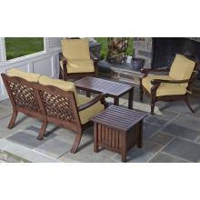 Alfresco Home Westminster Lounge Set - Mahogany
