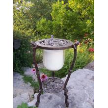 Oakland Living Frog Candle Holder With Candle