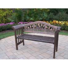 Oakland Living Tulip Royal Cast Aluminum Bench
