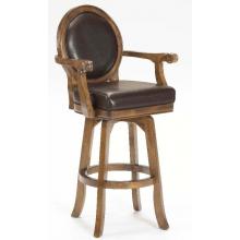 Hillsdale Warrington Round Back Swivel Barstool - 6125-830