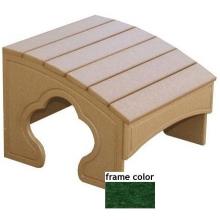 Eagle One Recycled Plastic Adirondack Foot Stool - Green
