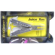 Leatherman Juice Multi-Tool, XE6 - Storm (Gray), Clam