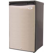 Sunpentown UF-311S 3.0 Cu. Ft. Capacity Upright Energy Star Compliant Freezer - Stainless Steel Door / Black Cabinet