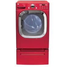 LG Washers 4.5 Cu. Ft. Ultra Capacity Front Load Steam With LED Control Panel Washer, Red - WM2801HRA
