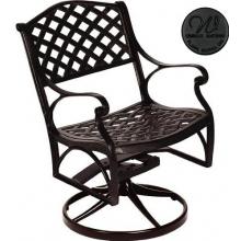 Windham Castings Meridian Swivel Dining Chair Frame Only, Black