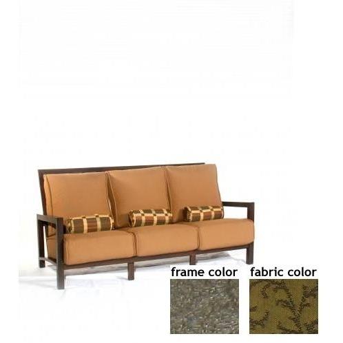Keys Aluminum Deep Seating Sofa With Scavo Bronze Frame And B0825 Fabric Keys Aluminum Deep Seating Sofa With Scavo Bronze Frame And B0825 Fabric