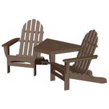 Poly-Wood Recycled Plastic Wood Classic Adirondack Bench