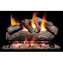 Peterson Gas Logs 18 Inch Southern Oak Designer Vented Log Set W/ G4 Burner - Match Light