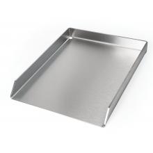 Napoleon Prestige PF450 Stainless Steel Griddle with food