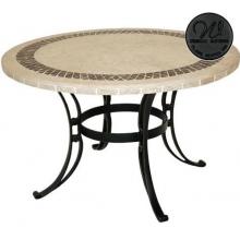 Windham Castings Scroll Aluminum Dining Table