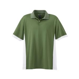 Adidas Mens ClimaCool Pique Colorblock Polo Shirt 3XL - Grass/White
