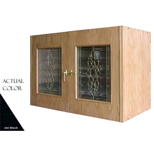 Vinotemp VINO-296B-B 224 Bottle Wine Cellar - Glass Doors / Black Cabinet