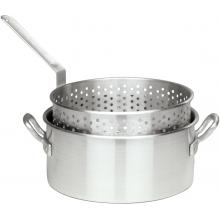 Bayou Classic Pots With Basket 10 Quart Aluminum Deep Fry Pot With Basket