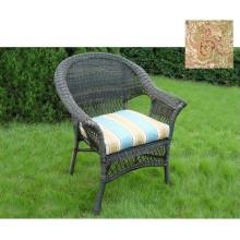 North Cape Tufted Single Cushion ONLY (1)- Sausalito Adobe